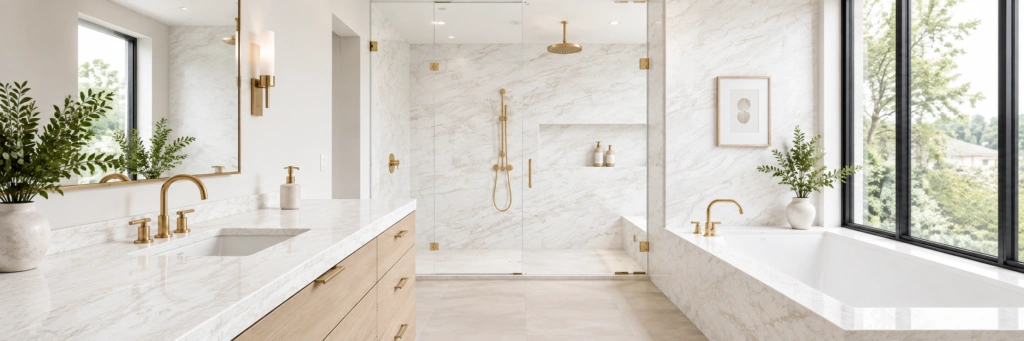blanko surfaces quartz bathroom vanity walls
