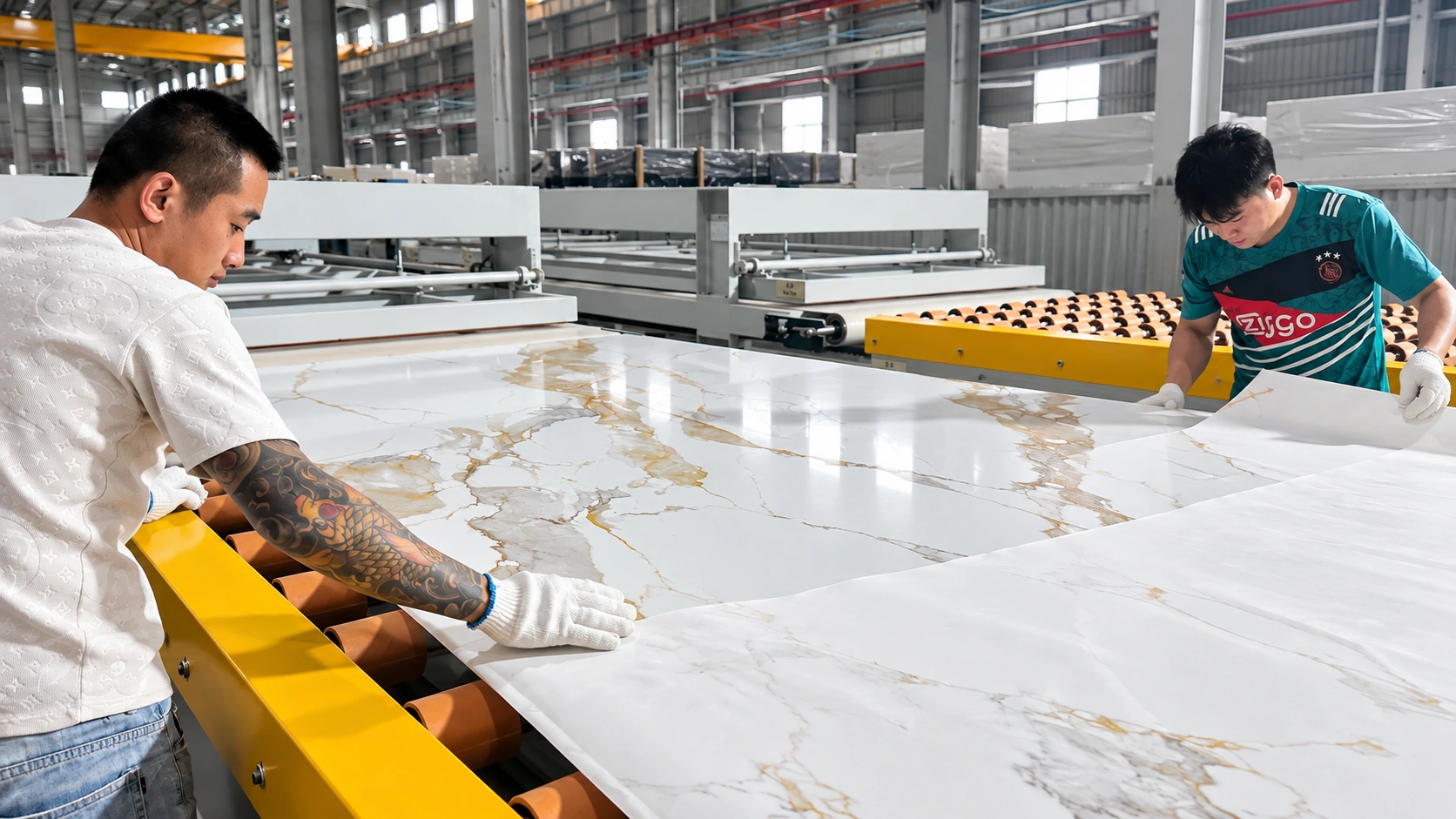 blanko surfaces quartz slab quality inspection